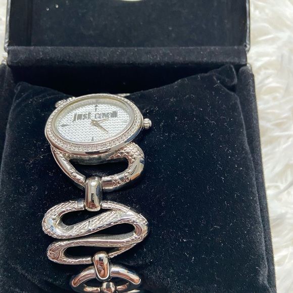 New in box Just Cavalli silver watch in box - Picture 3 of 5